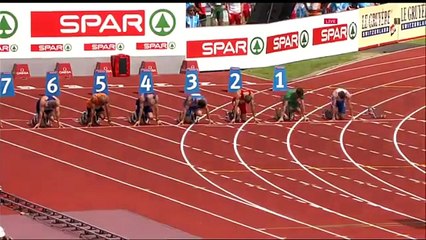275 Richard Kilty 10 24 Men`s 100m H1 European Athletics Championships Amsterdam 2016 HD