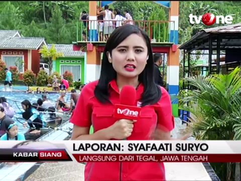 Waterboom Air Panas Guci Jadi Pilihan Wisata Libur Idul Adha
