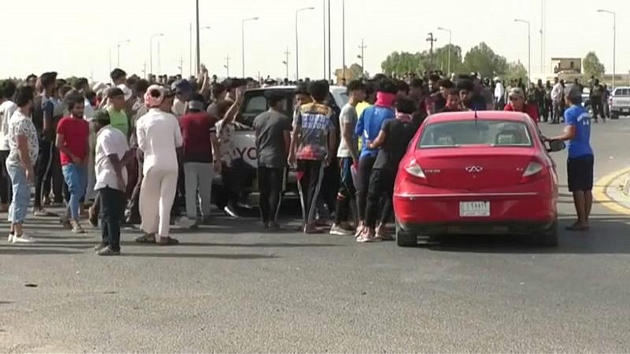 Protestos mortais no Iraque