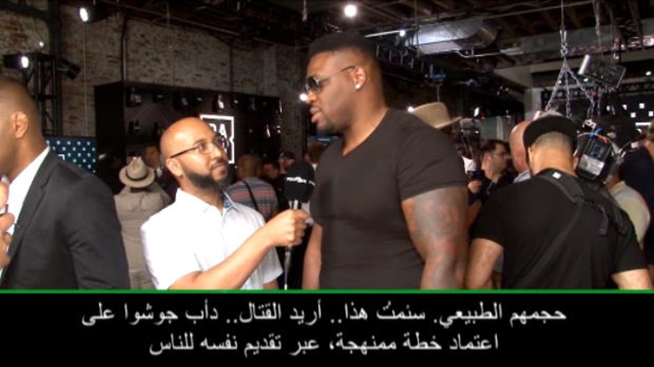 عام: ملاكمة: كنتُ في موعد مع والدته- ميلر مستفزًّا جوشوا