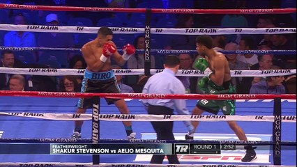Shakur Stevenson vs Aelio Mesquita (09-06-2018) Full Fight