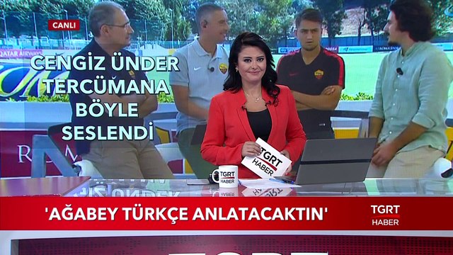 Milli Futbolcu Cengiz Ünder: Ağabey Türkçe Anlatacaktın