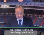 Real Madrid president Perez promises 'incredible' Ronaldo replacements
