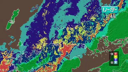 20180629山口県 非常に激しい雨のおそれ土砂警戒