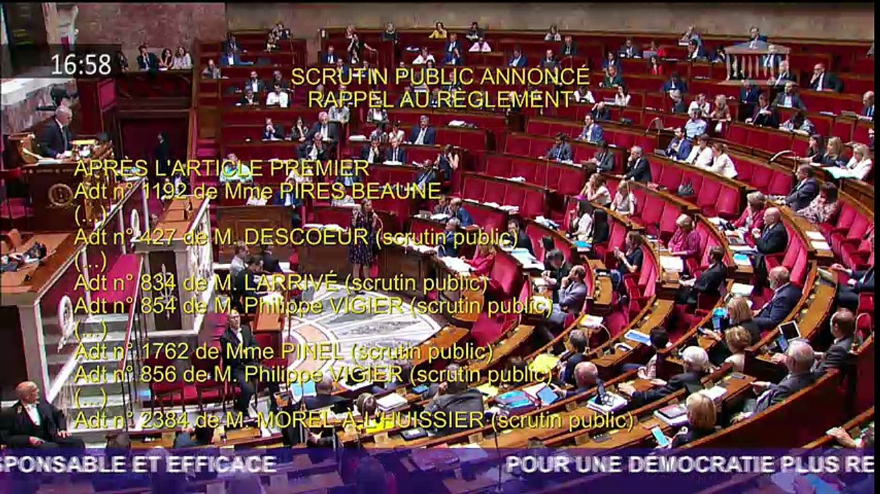 Yaël Braun-Pivet - Réforme constit
