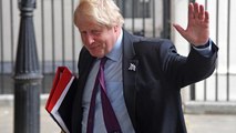 Boris Johnson savages Britain's Brexit policy in resignation speech