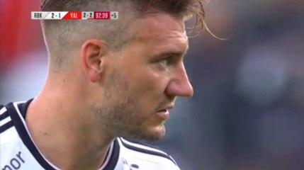 Rosenborg - Valur 3-1 PENALTY BENDTNER 18-07-2018