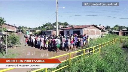 Polícia prende ex-marido de professora morta