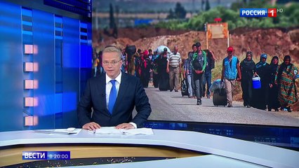 Российские военные создали в Сирии центр приема беженцев на 330 тысяч мест