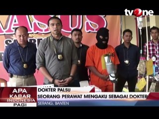 Perawat Mengaku Dokter Lakukan Malpraktek Ditangkap Polisi