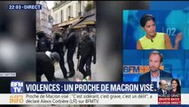 Violences du 1er-Mai: un proche de Macron visé