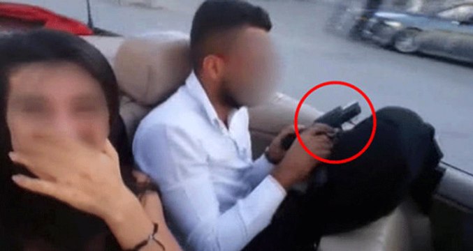 Damadın Drift Yaptığı, Sağdıcın Ateş Açtığı Görüntüler Hızla Yayıldı, Başsavcılık Olaya El Attı