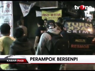7 Pencuri Mengumbar Peluru, 1 Orang Terluka