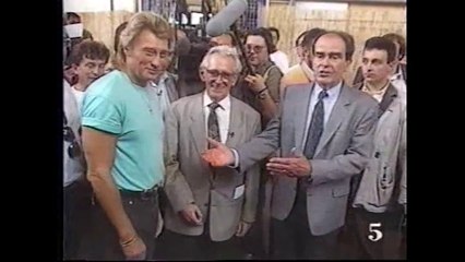 Johnny Hallyday - Fête de l'Humanité - 1991