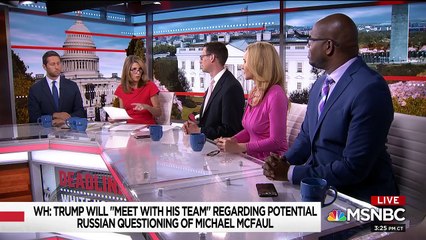 'He's going to sell out any American': Political panel rails against Trump 'stabbing' ambassadors 'in the back'