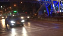 Otomobil Tramvay Yoluna Uçtu, Tramvay Seferleri Aksadı