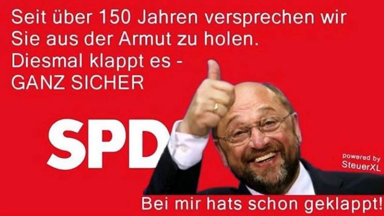 Radikales Wahlziel der SPD: 9% !!!