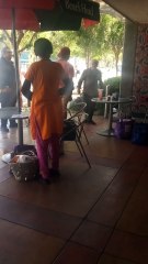 White Man Verbally and Physically Attacks African American Woman