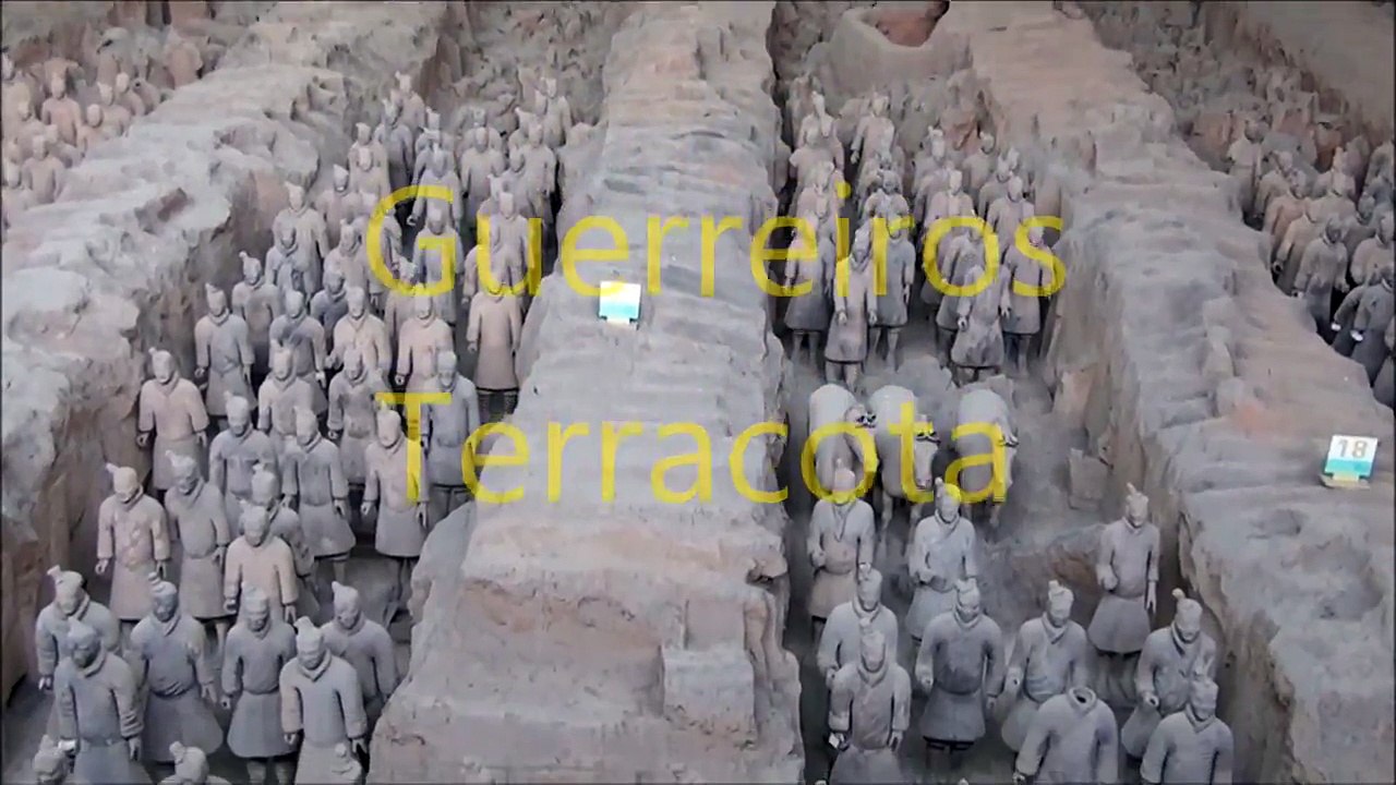 Guerreiros Terracota  na  China
