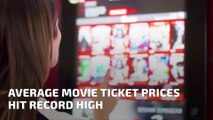 Average Movie Ticket Prices Hit Record High