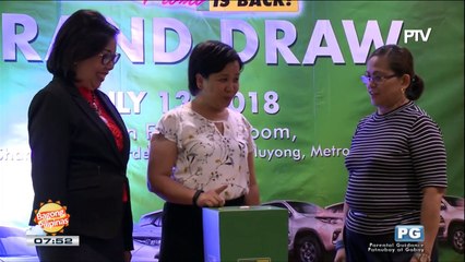 WWW: Grand raffle draw ng isang construction material retailer