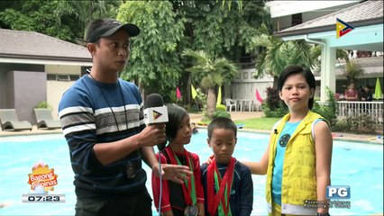 JUST 4 KIDS: Swimming lesson para sa kabataan