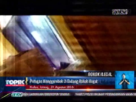 Petugas Gerebek 3 Gudang Produksi Rokok Ilegal