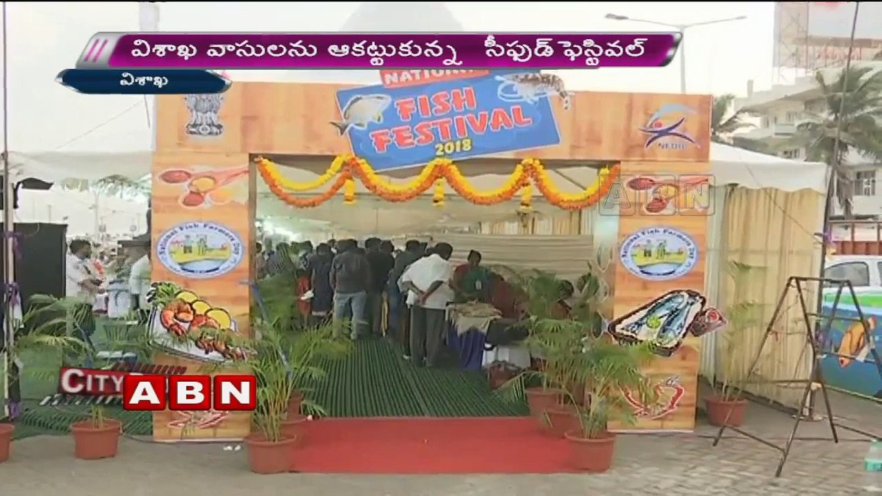 Seafood Festival Attracts Vizag People