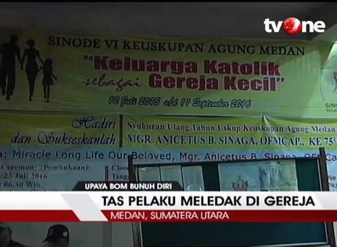 Teror Bom di Medan, Polisi Jaga Ketat Sejumlah Gereja