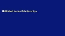 Unlimited acces Scholarships, Grants   Prizes 2018 (Peterson s Scholarships, Grants   Prizes) Book