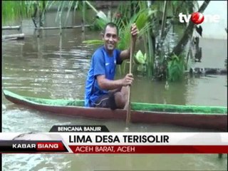 Tải video: Bencana Banjir di Aceh Barat Akibatkan 5 Desa Terisolir