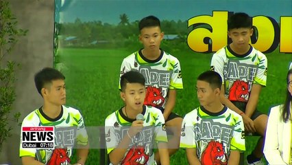 Thai youth football team recount their ordeal after rescue