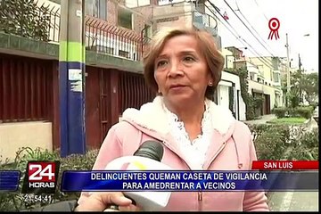 Vecinos exigen mayor seguridad en San Luis