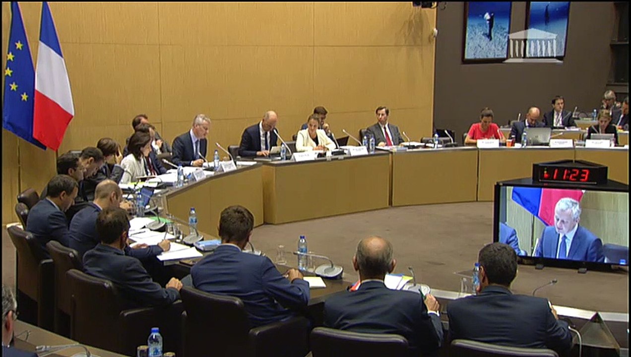 Commission spéciale PACTE : M. Bruno Le Maire, ministre de l'économie et des finances et Mme Delphine Gény-Stephann, secrétaire d’État  - Mercredi 18 juillet 2018