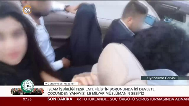 Sözde düğün eğlencesi diye, damat drift yaptı, sağdıç havaya ateş açtı