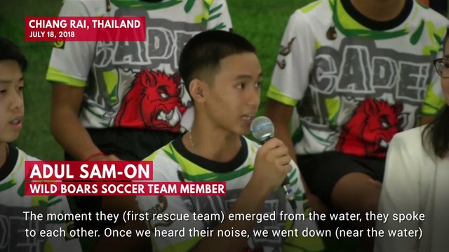 Thai Cave Rescue: Soccer Player Recalls Moment The Team Was Found