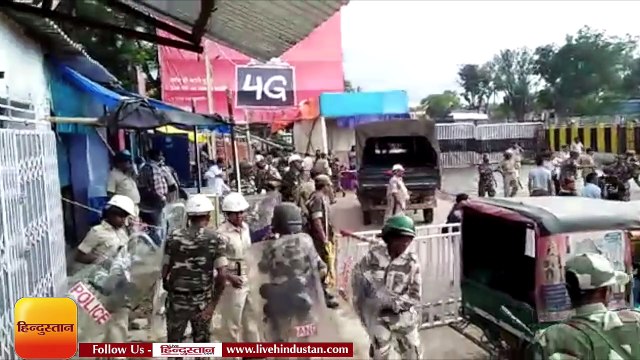 विधानसभा गेट के बाहर युवा कांग्रेस के प्रदर्शन पर लाठीचार्ज