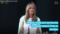 Social Media Users Say Melania Trump Looks 