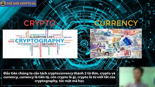 Bài 1 - Cryptocurrency (Tiền Mã Hóa) là gì? | Thế Giới Crypto AZ