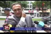 Procurador anticorrupción presenta denuncia penal contra Héctor Becerril