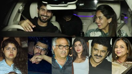 Dhadak: Jhanvi Kapoor & Ishaan Khatter's Family at special Screening; Watch Video | FilmiBeat