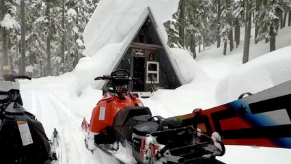 Locuras en las montañas de Canada
