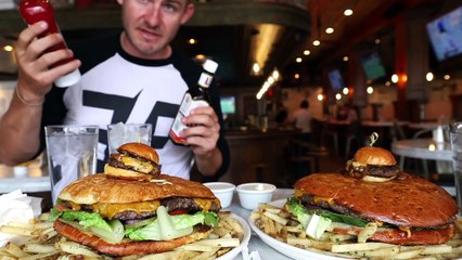 THE ULTIMATE FOOD CHALLENGE DATE!  (15,000+ CALORIES)
