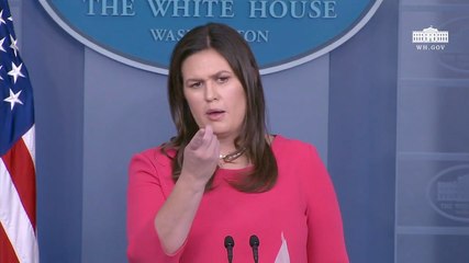 Sarah Sanders Calls Out A Journalist As Words Got twisted