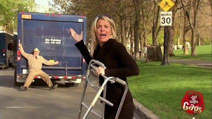 Disabled Man Taken for a Ride Prank