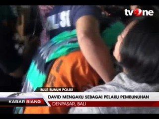 David Akhirnya Mengaku Membunuh Aipda Wayan Sudarsa