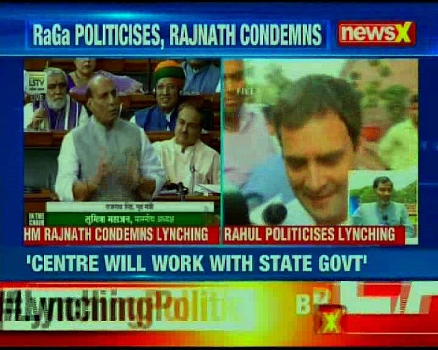 Monsoon session day 2: Rajnath Singh sends ters...
