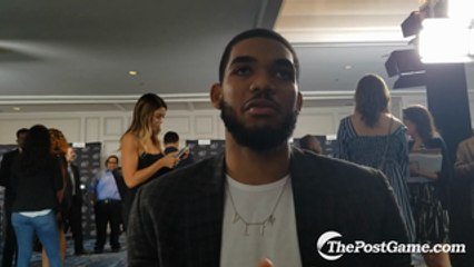 ESPYS? Not For Karl-Anthony Towns -- He Has A Youth Hoops Camp To Run