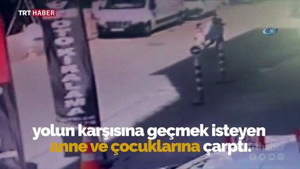 Trafikte dikkatsizlik bir aileyi yok ediyordu