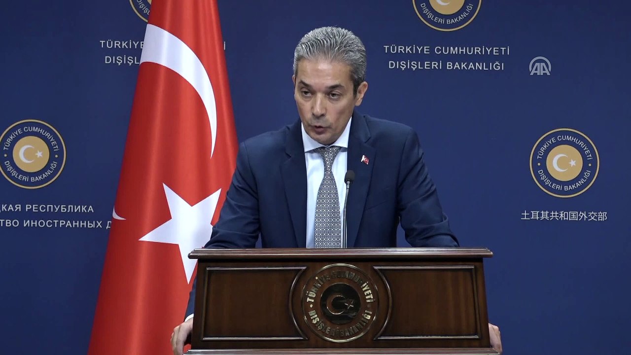 Dışişleri Sözcüsü Aksoy: 'Münbiç yol haritasının planlama ve uygulama safhası devam ediyor' - ANKARA